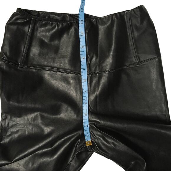 Aritzia Wilfred Free Daria Faux Leather Leggings Womens S Blogger Favorite Pants - Picture 4 of 10